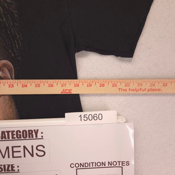 Mitchell & Ness Graphic Crew Neck Short Sleeve Shirt Mens Size Medium M Black - Picture 7 of 9